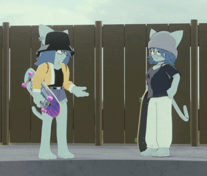 Terra Does An Ollie (Animation)